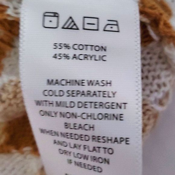 Willow & Wind Tan Neutrals Knitted Boho Beachy Festival Halter Cropped Top - Picture 7 of 8